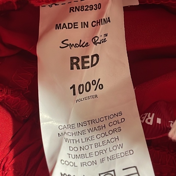 NWT Smoke Rise Red outfit S - Picture 10 of 12